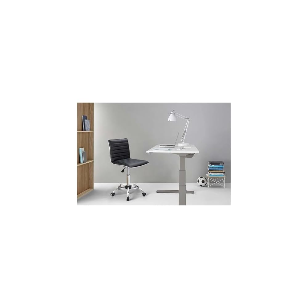 Multi-Purpose Adjustable Rolling Stools Chair Swivel Chair with A Backrest and Casters for Easy Movement. Height Adjustable, Suitable Various Occasions