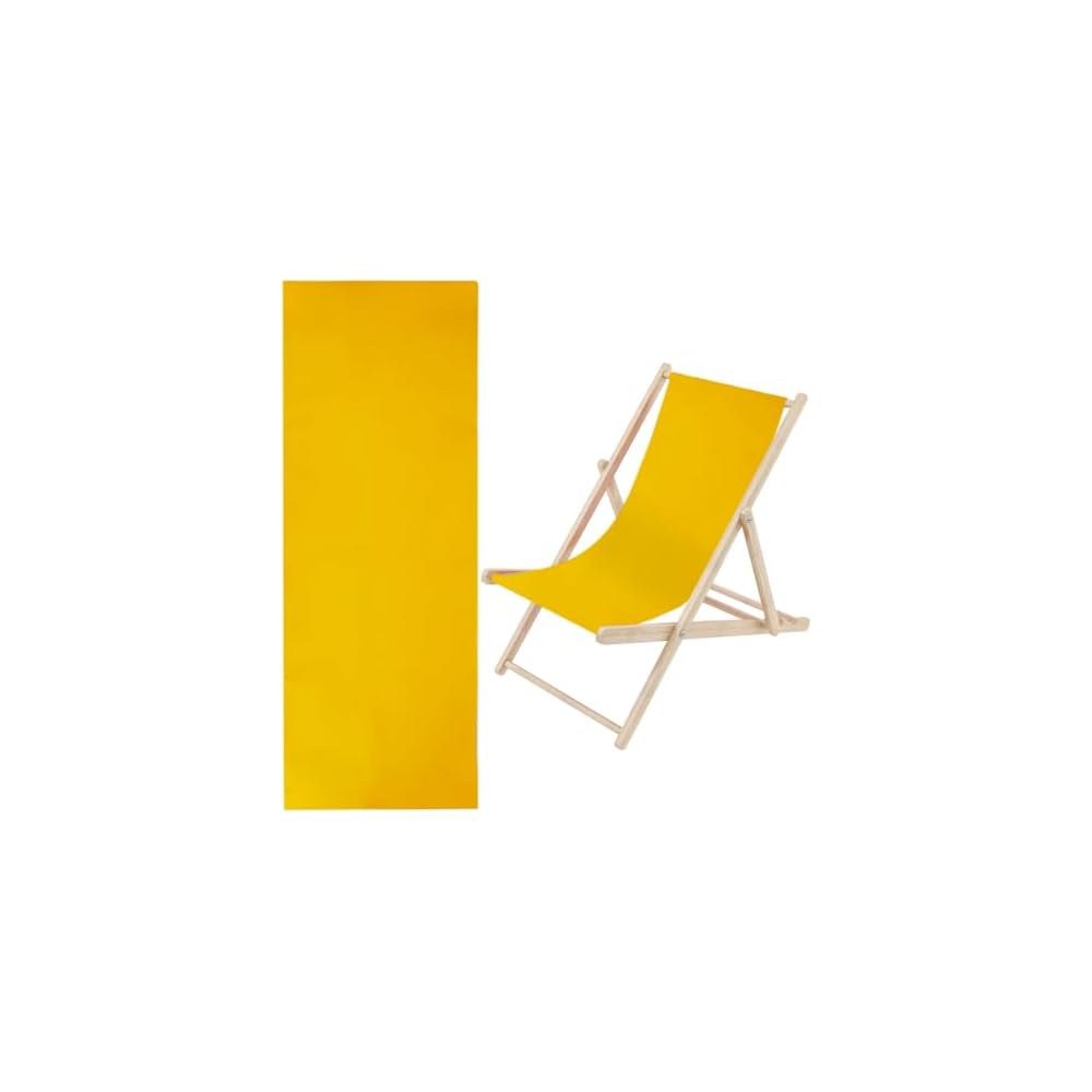 GORGECRAFT 1pcs Beach Sling Chair Replacement Lawn Chair Webbing Hot Pink and White Stripes Chair Oxford Cloth 435 * 1165mm Outdoor Patio Foldable Chaise Lounge Chair Fabric