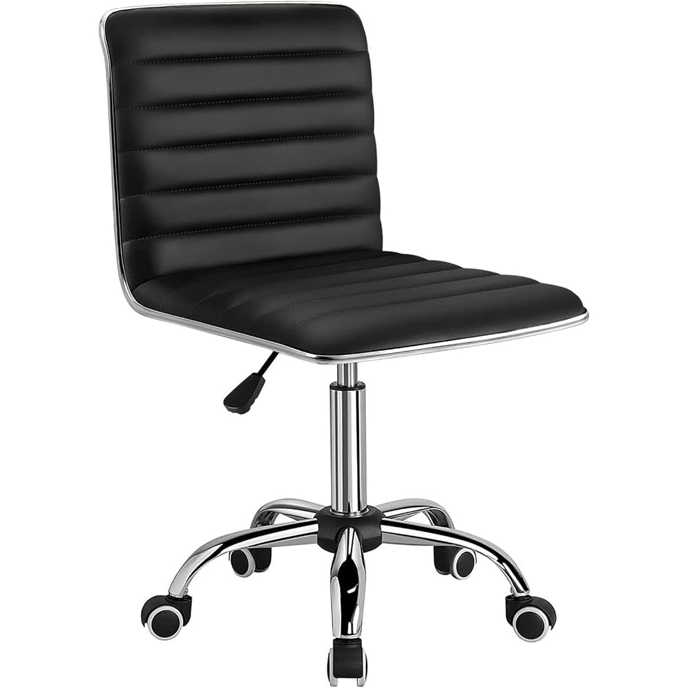 Multi-Purpose Adjustable Rolling Stools Chair Swivel Chair with A Backrest and Casters for Easy Movement. Height Adjustable, Suitable Various Occasions