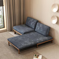 Lartis 78.7" Sofa Bed, Sleeper Pull Out Couch, Modern Couch Convertible Modern Futon for Living Room/Apartment/Bedroom, Modular Design Sofa,Full Solid Wood Frame